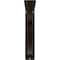 Ekena Millwork Versailles Wrought Iron Bracket, (Triple center brace), Antiqued Bronze 2"W x 7 1/2"D x 10"H BKTM02X07X10TVEABZ - alternate 3